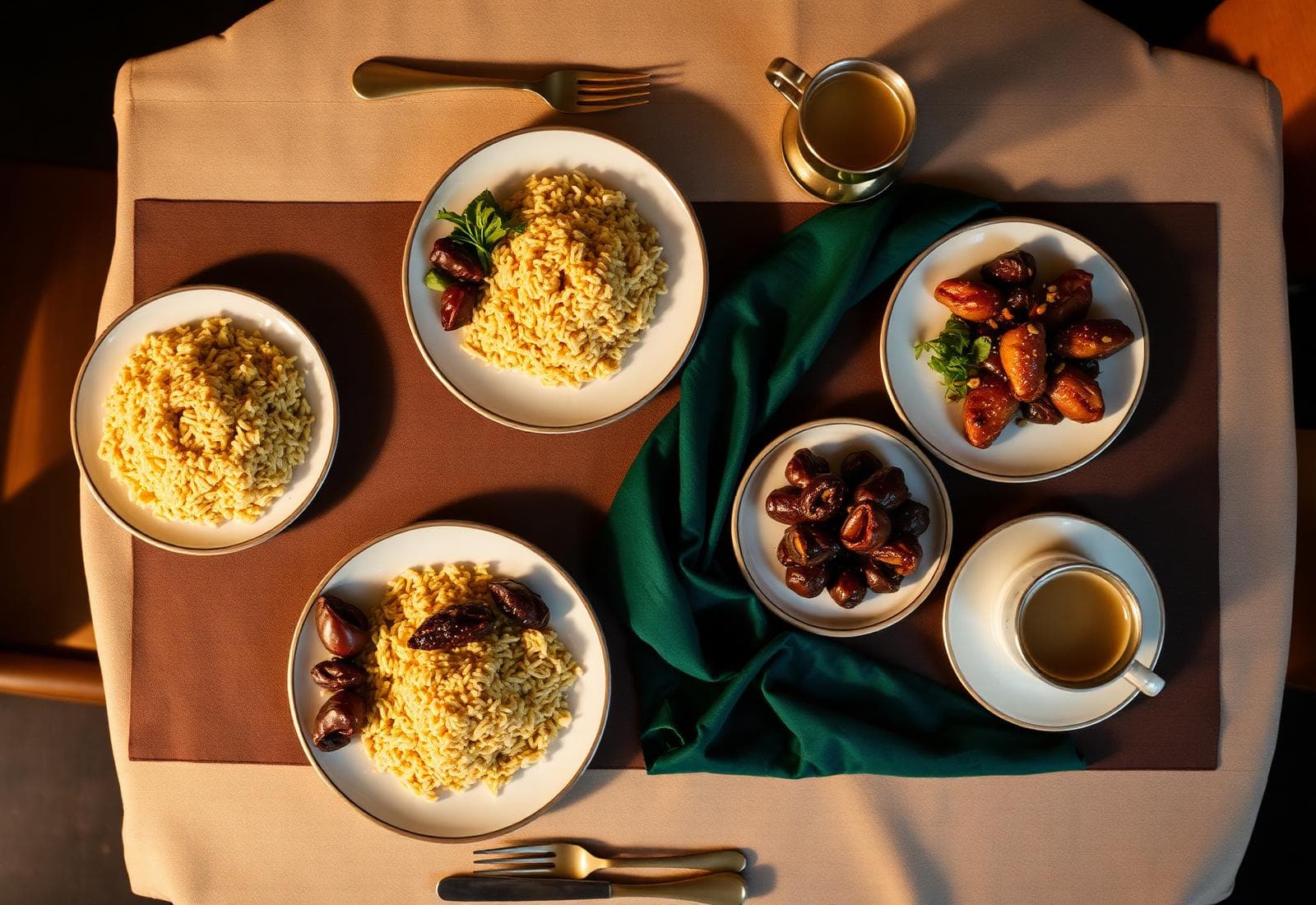 Signature table spread