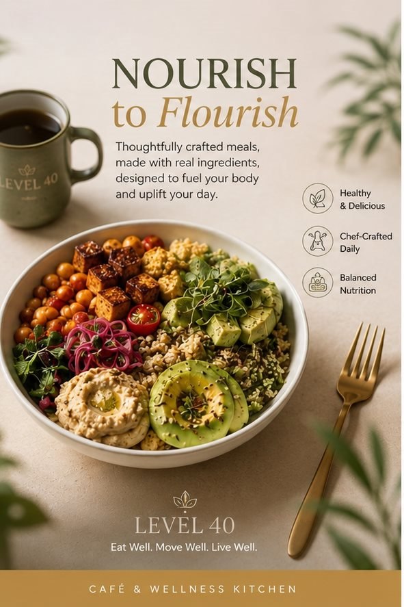 Nourish to Flourish — café and wellness kitchen
