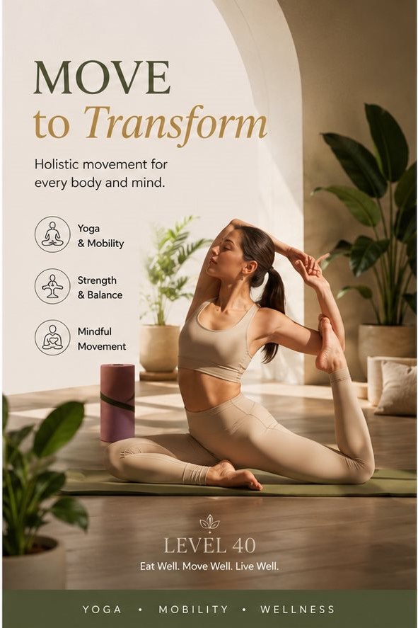 Move to Transform — yoga, mobility and wellness